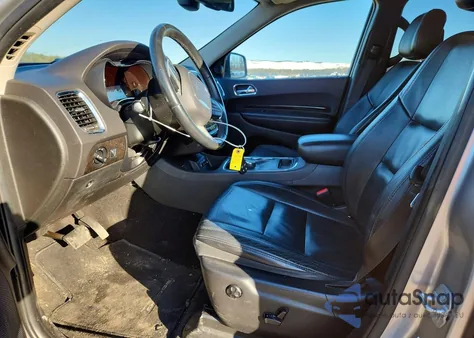 2012 Dodg Durango Cr из США, поврежденный, VIN 1C4RDJDG7EC552612